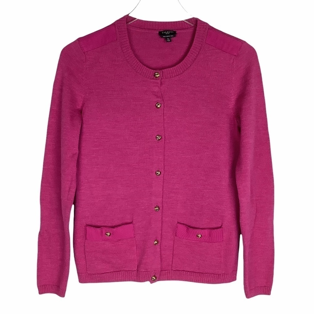 Talbots 100% Merino Wool Cardigan‎